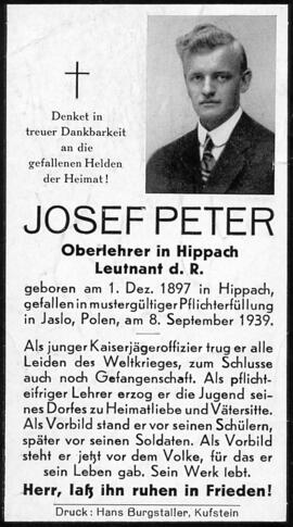 Peter, Josef