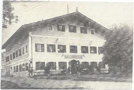 348 Alte Post Hotel  Lacknerwirt um 1910