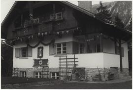 545 Jägerheim heute Wierer Norbert Häuserschmuck zur Volksabstimmung 10.04.1938