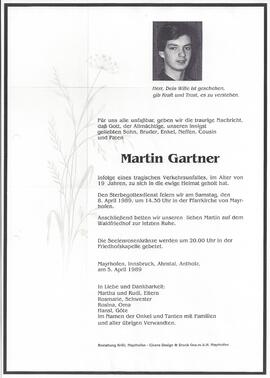 Gartner Martin