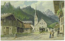 Sternplatz Stich aus ca. 1880