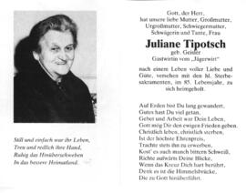Tipotsch, Juliane