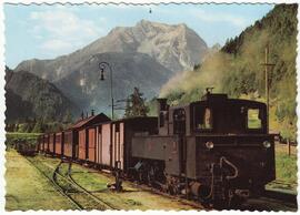 Zillertalbahn im Bahnhof Mayrhofen