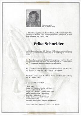 Schneider Erika