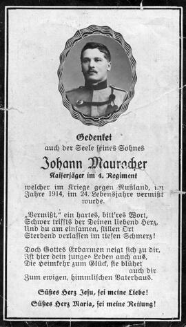 Mauracher, Johann