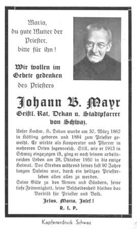 Mayr, Johann