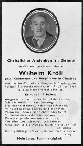 Kröll Wilhelm