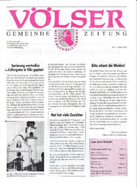 Völser Gemeindezeitung