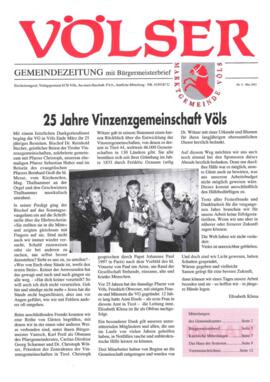 Völser Gemeindezeitung