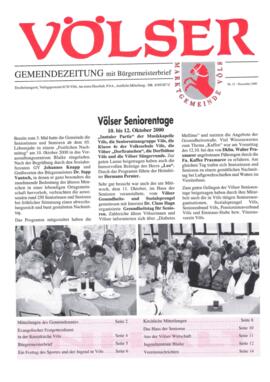 Völser Gemeindezeitung