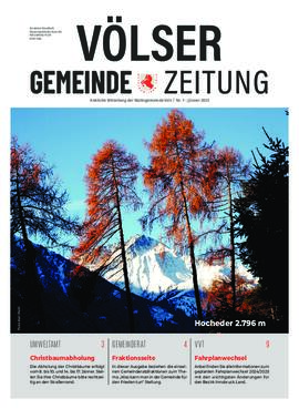 Völser Gemeindezeitung