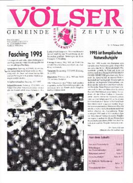 Völser Gemeindezeitung