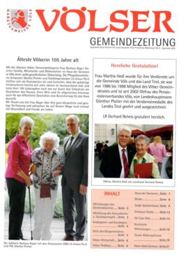 Völser Gemeindezeitung