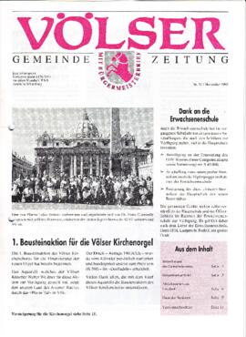Völser Gemeindezeitung