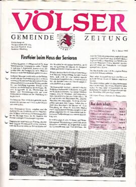 Völser Gemeindezeitung