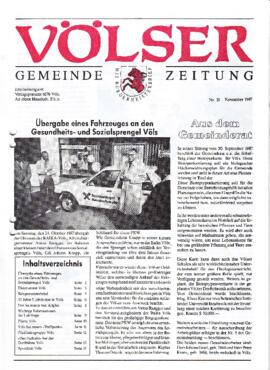 Völser Gemeindezeitung