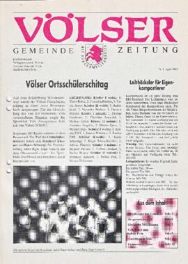 Völser Gemeindezeitung
