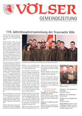 Völser Gemeindezeitung