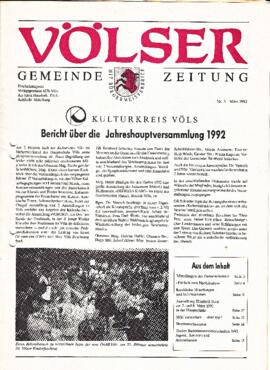 Völser Gemeindezeitung