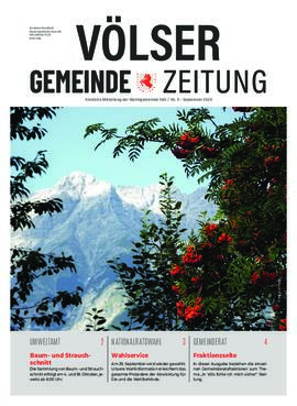 Völser Gemeindezeitung
