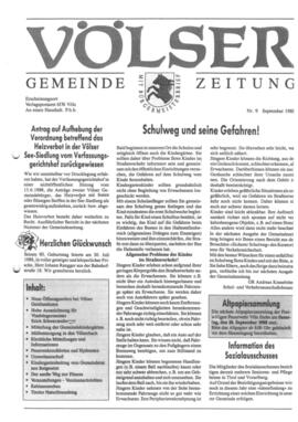 Völser Gemeindezeitung