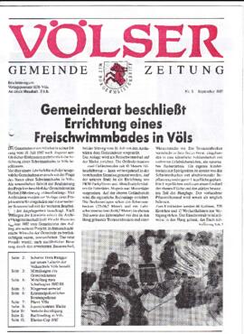 Völser Gemeindezeitung