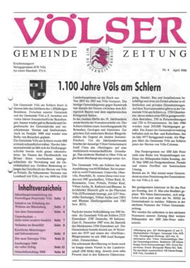 Völser Gemeindezeitung