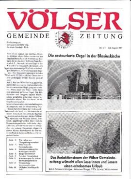 Völser Gemeindezeitung