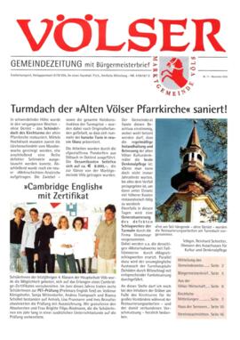 Völser Gemeindezeitung
