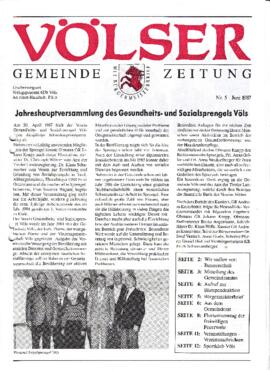 Völser Gemeindezeitung