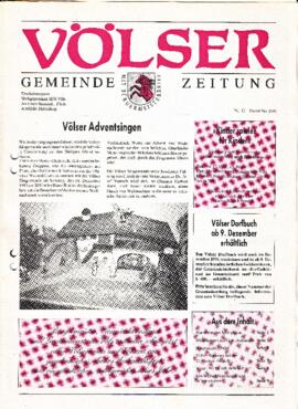 Völser Gemeindezeitung