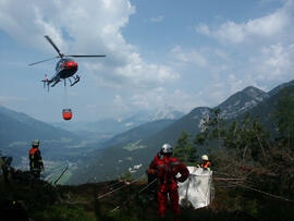 Waldbrand am Hechenberg, Finstertalegg