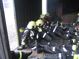 Brandschulung am Flughafen Schwechat 2005/4