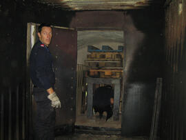 Brandschulung am Flughafen Schwechat 2005/4
