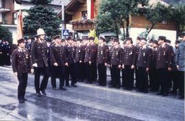 Segnung des neu gestalteten Feuerwehrhauses  1996 06 23 feuerwehrh4