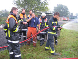 Brandschulung am Flughafen Schwechat 2005/4
