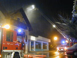 Brand eines Geräteschuppen in der Schwabstr., Wachs auf Herdplatte