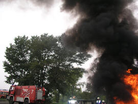 Brandschulung am Flughafen Schwechat 2005/4