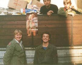 Altpapiersammlung 1985/Okt