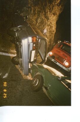 PKW Unfall B177, Auffahrunfall von 2 PKW