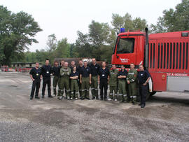 Brandschulung am Flughafen Schwechat 2005/4