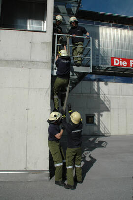 Seiltechnikübung in der LFS/2008 02 23