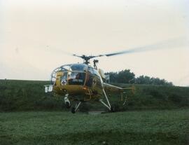 Waldbrand oberhalb der Martinswand, Hubschraubereinsatz