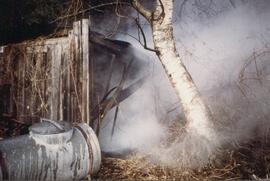 Brand eines Schuppens zwischen Eigenhofen und Dirschenbach