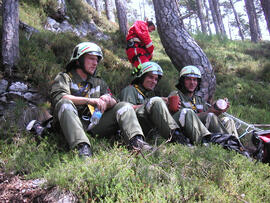 Waldbrand am Hechenberg, Finstertalegg