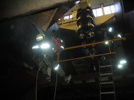 Seiltechnikübung im Kraftwerk Mayrhofen/2006-Seiltechnikübung_2