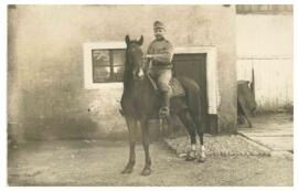 Foto Vinzenz Niederkircher als Soldat 1915 Italien/Welschtirol