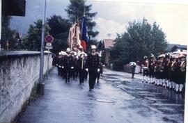 Segnung des neu gestalteten Feuerwehrhauses  1996 06 23 feuerwehrh8