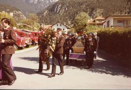 Beerdigung Josef Scheiring, vlg. Hirschn Pepi - 22.5.1979