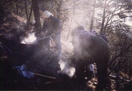 Waldbrand Hechenber, Plattental, 3 Hubschrauber LöscheinsatzWaldbrand Hechenber, Plattental, 3 Hu...